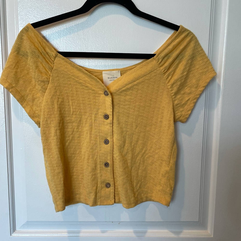 Francesca’s Yellow Top